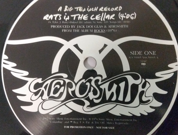 Aerosmith : A Big Ten Inch Record (10", Promo)