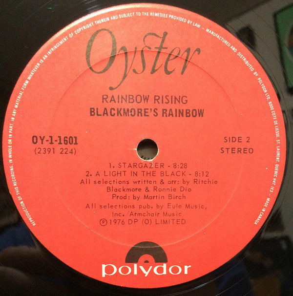 Rainbow : Rising (LP, Album, Gat)