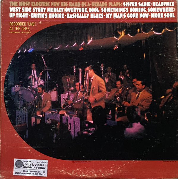 Buddy Rich : Swingin' New Big Band (LP, Album, Mono, Gat)