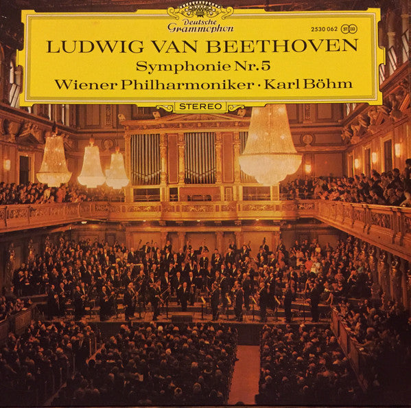 Ludwig Van Beethoven, Wiener Philharmoniker • Karl Böhm : Symphonie Nr. 5 (LP, RE, Gat)