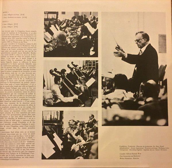 Ludwig Van Beethoven, Wiener Philharmoniker • Karl Böhm : Symphonie Nr. 5 (LP, RE, Gat)