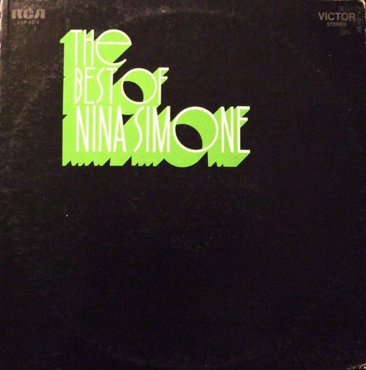 Nina Simone : The Best Of Nina Simone (LP, Comp)