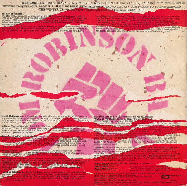 Tom Robinson Band : Tom Robinson Band (LP, Comp)