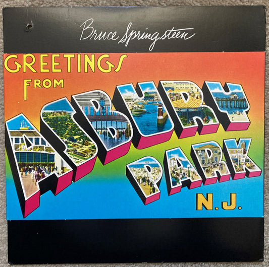 Bruce Springsteen : Greetings From Asbury Park, N.J. (LP, Album, RE)