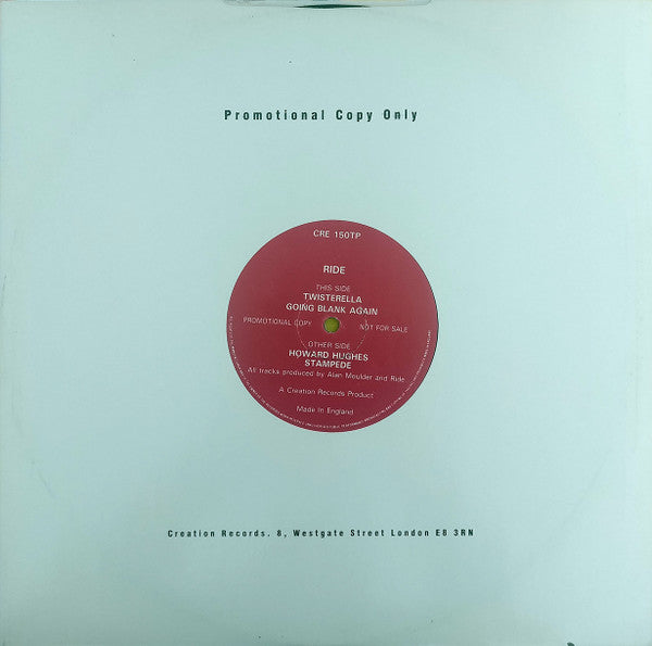 Ride : Twisterella (12", Promo)