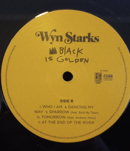 Wyn Starks : Black Is Golden (LP, Album, Ltd, Bla)