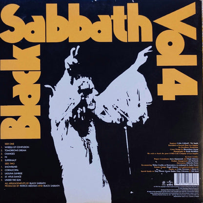 Black Sabbath : Black Sabbath Vol 4 (LP, Album, RE, RM, Gat)