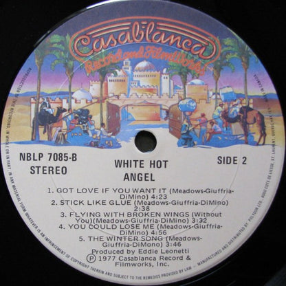 Angel (24) : White Hot (LP, Album)