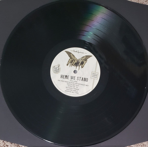 Cock Sparrer : Here We Stand (LP, Album, RE, RM, 180)