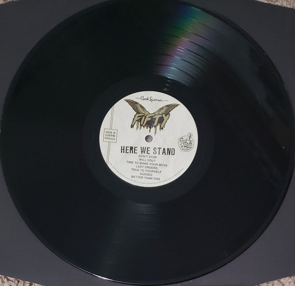 Cock Sparrer : Here We Stand (LP, Album, RE, RM, 180)