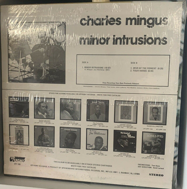Charles Mingus : Minor Intrusions (LP, Comp)
