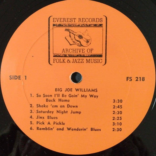 Big Joe Williams : Big Joe Williams (LP, Album)