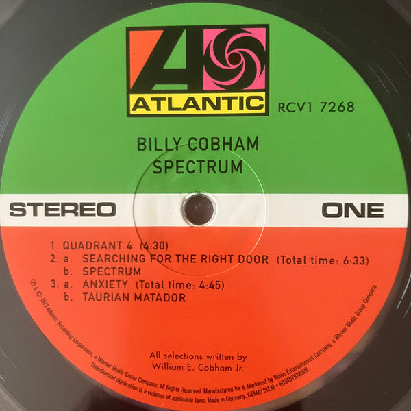 Billy Cobham : Spectrum  (LP, Album, Ltd, RE, Cle)
