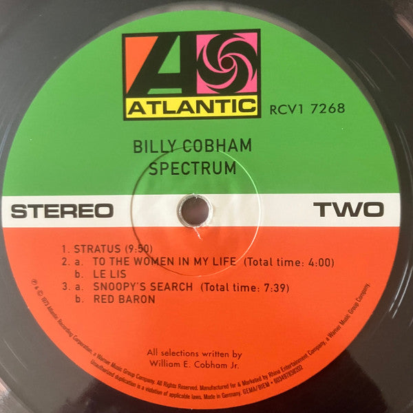 Billy Cobham : Spectrum  (LP, Album, Ltd, RE, Cle)
