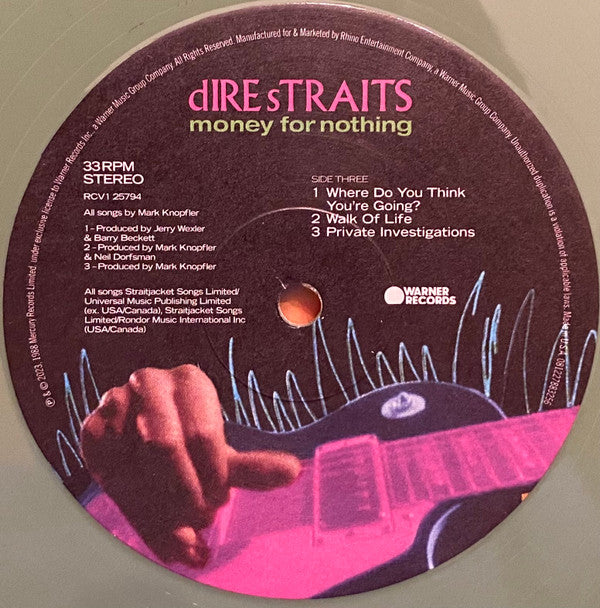 Dire Straits : Money For Nothing (2xLP, Comp, RM, Gre)