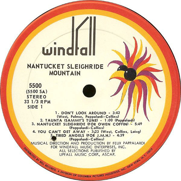 Mountain : Nantucket Sleighride (LP, Album, Phi)