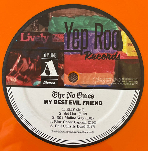 The No Ones : My Best Evil Friend (Album, Ltd, Gat + LP, Ora + LP, Vio)