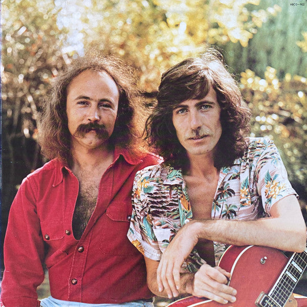 David Crosby / Graham Nash* : Wind On The Water (LP, Album, PRC)