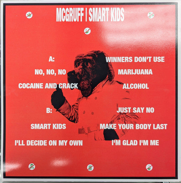 McGruff The Crime Dog : McGruff's Smart Kids Album (Lathe, LP, Album, RE, Unofficial)