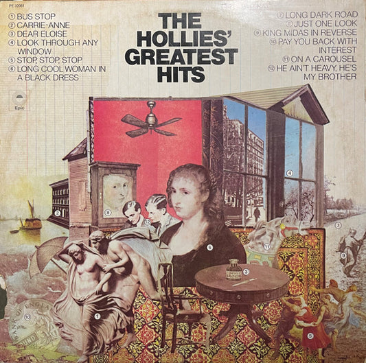 The Hollies : The Hollies' Greatest Hits (LP, Album, Comp, MP, RE, Car)