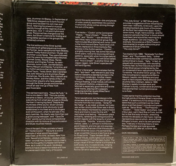 Horace Silver : Horace Silver (2xLP, Comp, Mono, Gat)