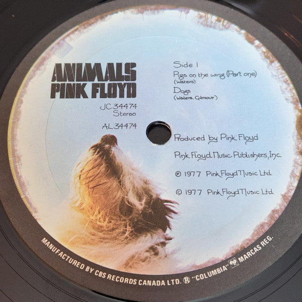 Pink Floyd : Animals (LP, Album, Gat)