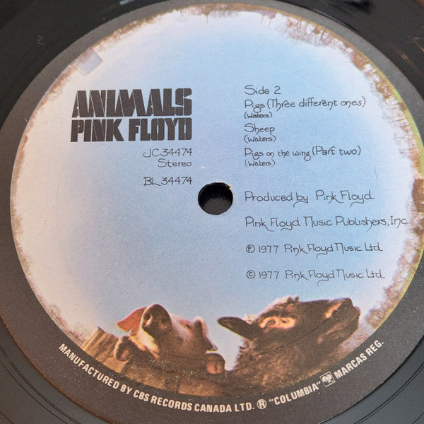 Pink Floyd : Animals (LP, Album, Gat)
