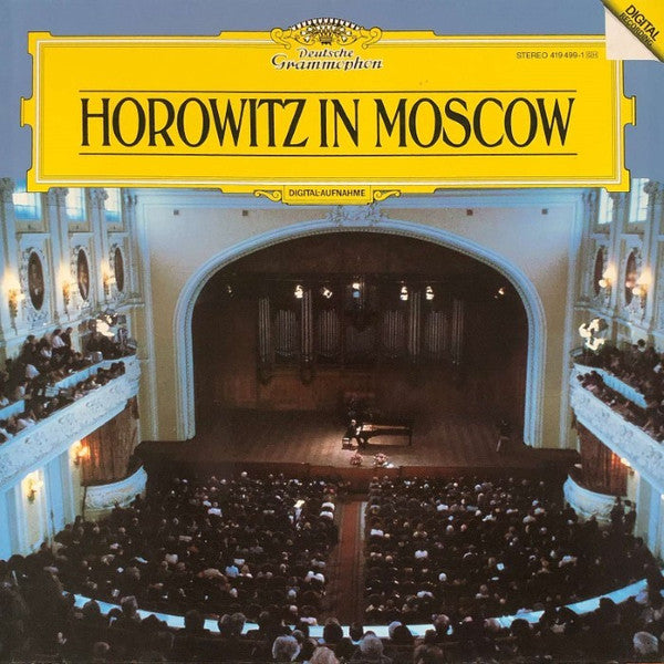 Vladimir Horowitz : Horowitz In Moscow (LP, Album, Gat)