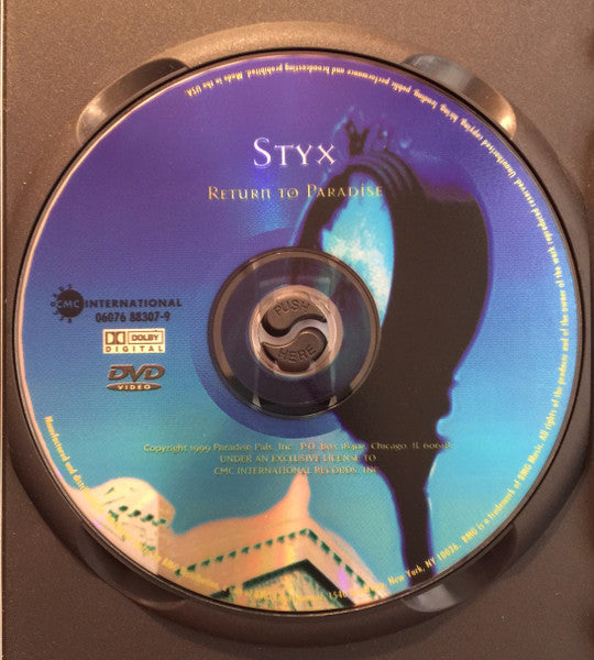 Styx : Return To Paradise (DVD-V, RM, Dol)