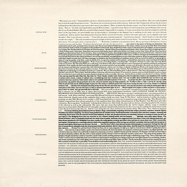 Various : Lonely Is An Eyesore (LP, Comp)