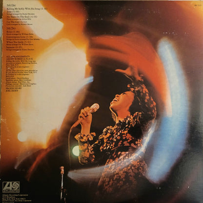 Roberta Flack : Killing Me Softly (LP, Album, RE, PR )