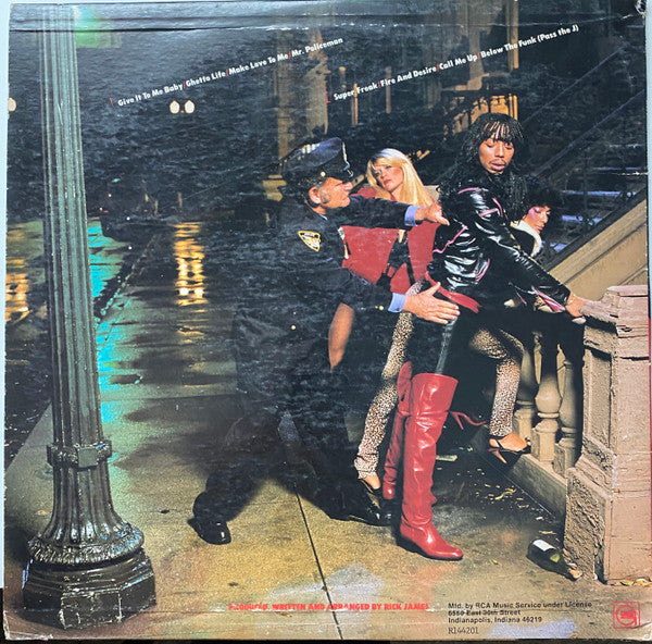 Rick James : Street Songs (LP, Album, Club)