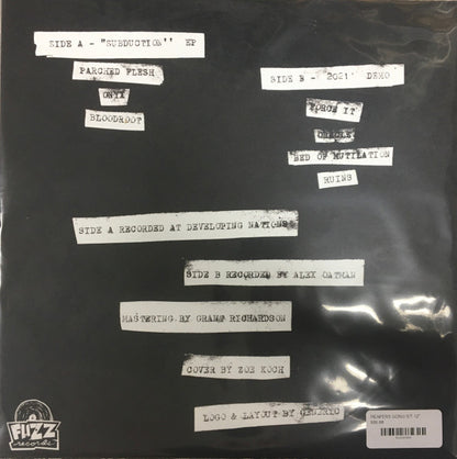 Reaper's Gong : Subduction (12", EP, Ltd, Cle)