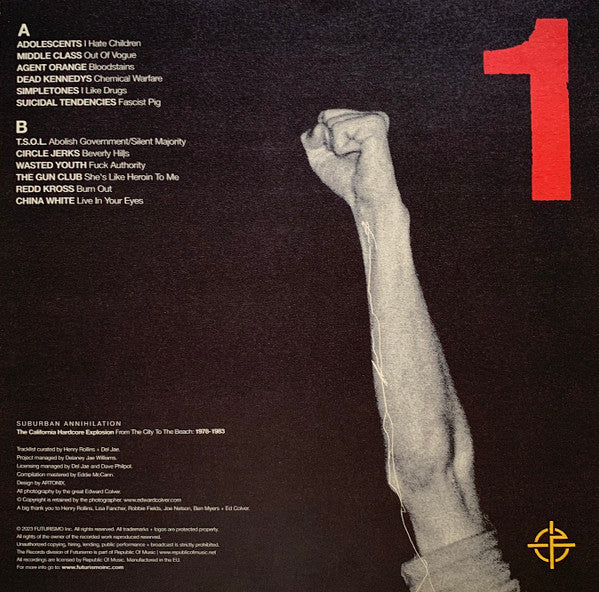 Various : Suburban Annihilation - The California Hardcore Explosion From The City To The Beach: 1978-1983 (2xLP, Comp, Ltd, Con)
