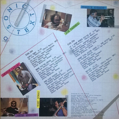 Joe Farrell : Sonic Text (LP, Album)