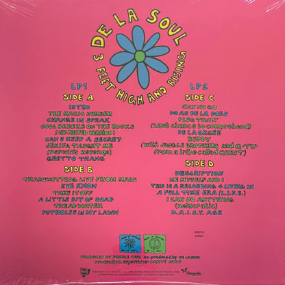 De La Soul : 3 Feet High And Rising (2xLP, Album, RE, Mag)