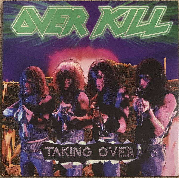 Overkill : Taking Over (LP, Album, RE, Pin)