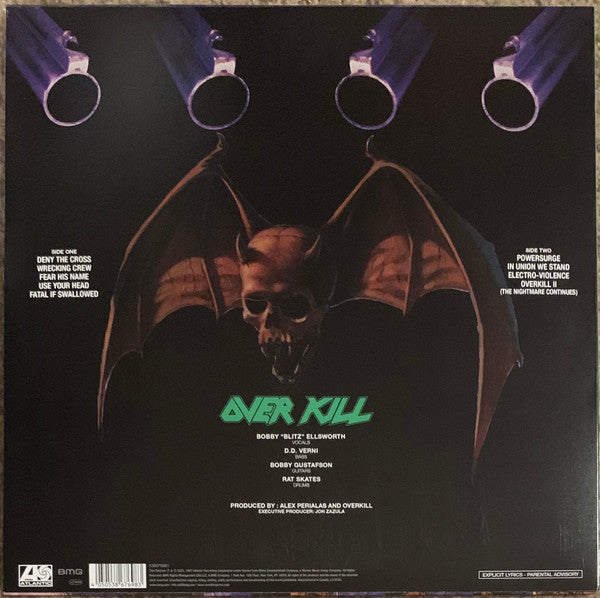 Overkill : Taking Over (LP, Album, RE, Pin)