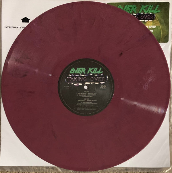 Overkill : Taking Over (LP, Album, RE, Pin)