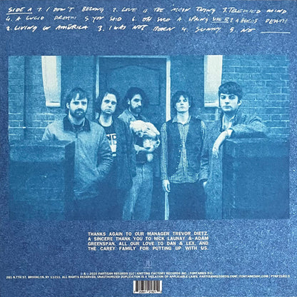 Fontaines D.C. : A Hero's Death (LP, Album, RP)