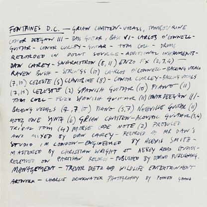Fontaines D.C. : A Hero's Death (LP, Album, RP)