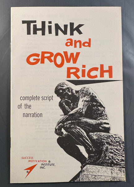 Napoleon Hill : Earl Nightingale : Think And Grow Rich (LP, Album)