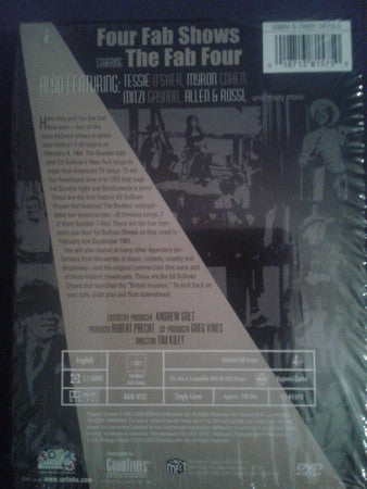 The Beatles : The Four Complete Historic Ed Sullivan Shows Featuring The Beatles (2xDVD-V, Ltd, NTSC)