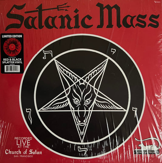Anton LaVey : The Satanic Mass (LP, Album, Ltd, RE, Red)