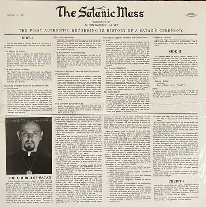 Anton LaVey : The Satanic Mass (LP, Album, Ltd, RE, Red)