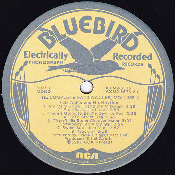Fats Waller And His Rhythm* : The Complete Fats Waller, Vol. II (1935) (2xLP, Comp, Mono, Gat)