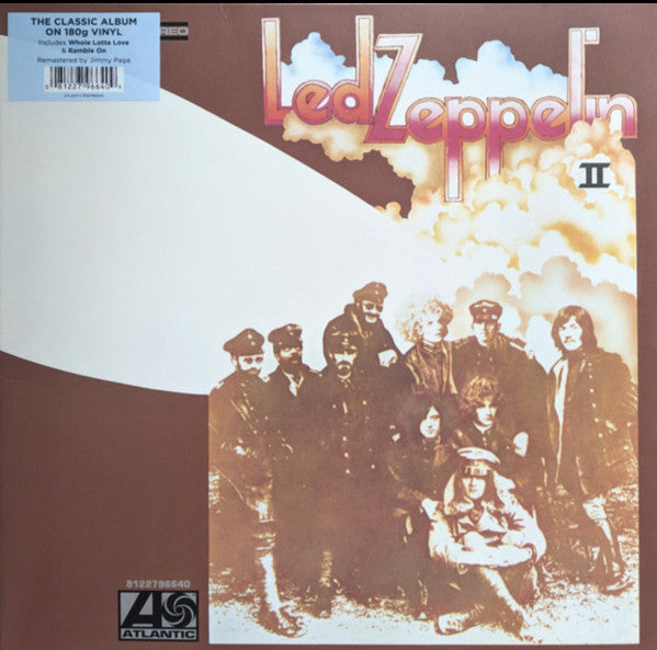 Led Zeppelin : Led Zeppelin II (LP, Album, M/Print, RE, RM, 180)