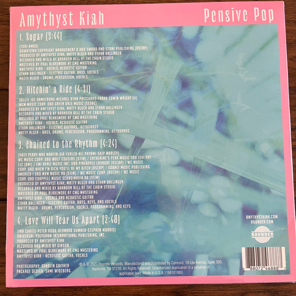 Amythyst Kiah : Pensive Pop (12", S/Sided, EP, RSD, Etch, Ltd)