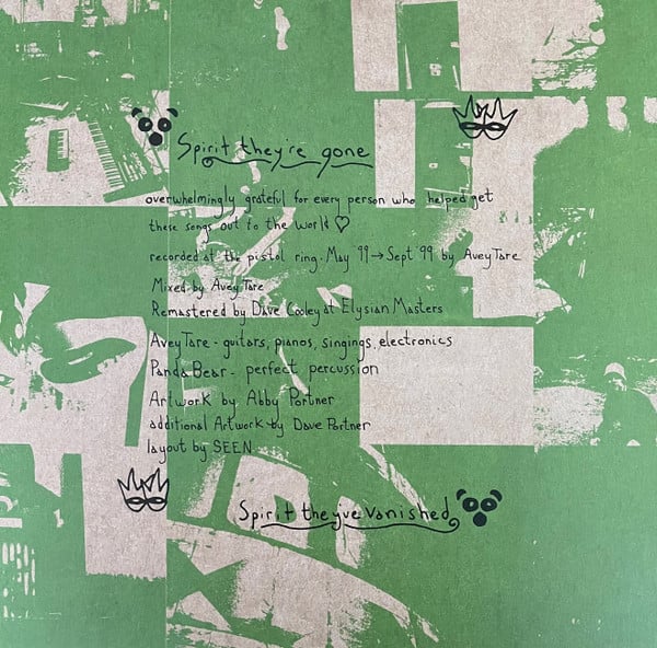 Animal Collective : Spirit They're Gone Spirit They've Vanished (2xLP, Album, RE, RM)