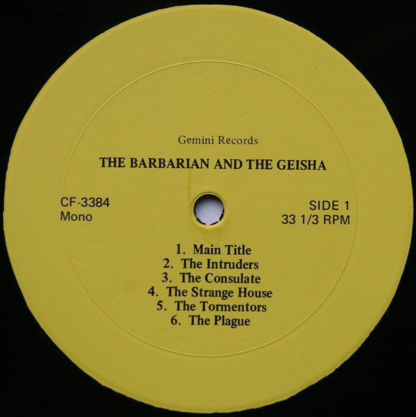Hugo Friedhofer : The Barbarian And The Geisha (LP, Mono)